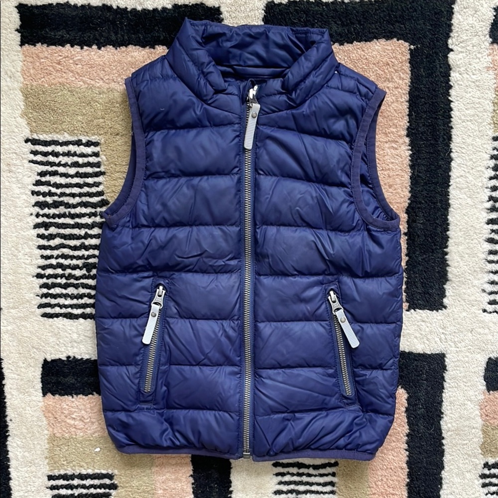 Hanna Andersson Navy Puffer Vest 4/100